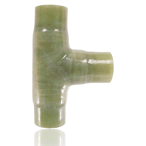 UP-GF T-St&uuml;ck 90&deg; DIN 16 966, Form T1, Rohrtyp D, mit Laminatenden, PN 10