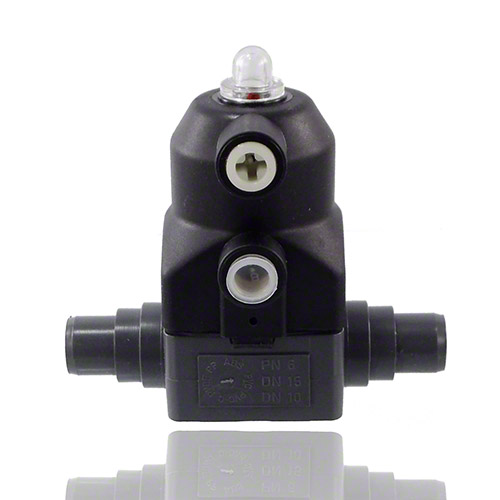 PVC U 2/2-Wege-Membranventil, Ausf&uuml;hrung Klebestutzen