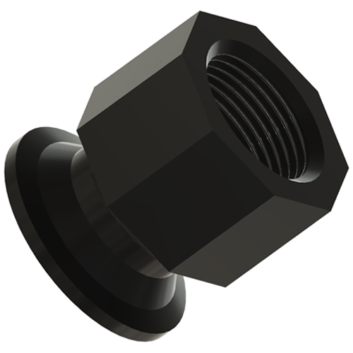 PE ISO Clamp mit Gewindemuffenanschlu&szlig;