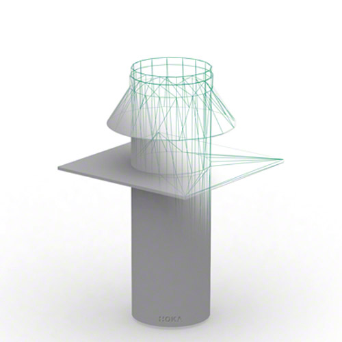 PPs Dachaufsatz 0&deg;
