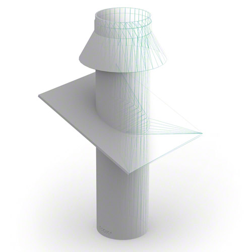 PP-EL-s Dachaufsatz 1 - 22&deg;, elektrisch leitf&auml;hig