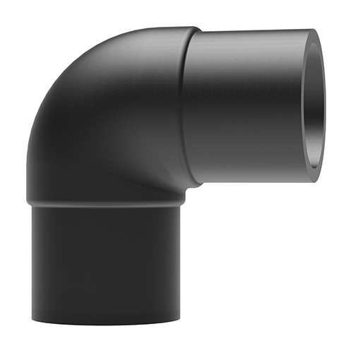 Winkel 90&deg;, PE 100, SDR 11, lang