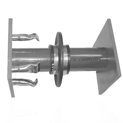 PVC-U Wanddurchf&uuml;hrung PVC-U, H&uuml;lsend&uuml;bel Stahl verzinkt