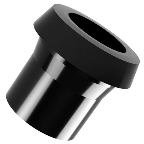 TRI-Clamp Einlegeteil f&uuml;r Milchohrgewinde mit Stumpfschwei&szlig;stutzen, elektrisch leitf&auml;hig